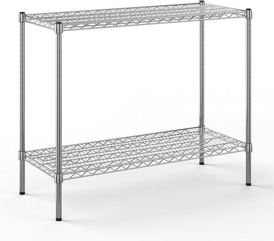 Regal Altair 18" Deep x 42" Wide x 34" Height Wire Shelving Kit | 2-Tier | NSF by Regal+Altair