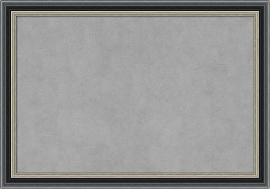 Amanti Art Black Framed Magnetic Board 19x27 Medium Vision Board by AmantiArt