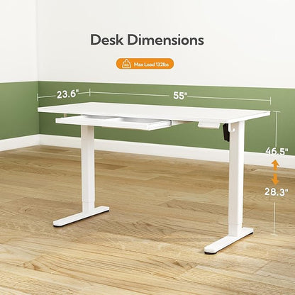 INNOVAR Glass Standing Desk - Image 3