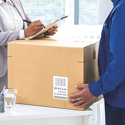 BESTEASY 16000 Round Corner Half Sheet Self Adhesive Shipping Labels - Image 7