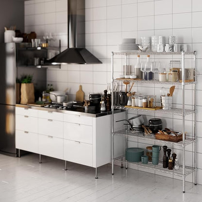 Regal Altair 14" Deep x 42" Wide x 64" Height Wire Shelving Kit | 5-Tier | NSF - Image 5