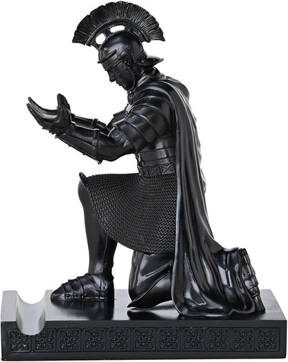 CYXStar Roman Praetorian Prefect Warrior Knight Pen Holder Desk Ornament Resin - Image 9