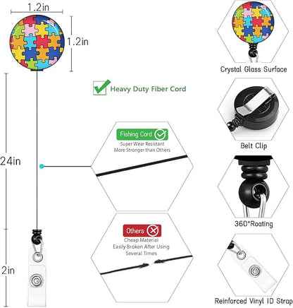 ID Badge Holder with Breakaway Lanyard, Lanyards - Image 6