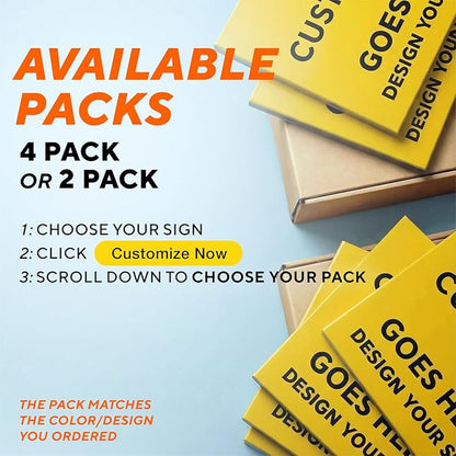Custom Outdoor Metal Signs, Personalized Aluminum Signs, Customized Safety Signs - Image 4