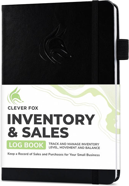 Clever Fox Inventory & Sales Log Book by CleverFox