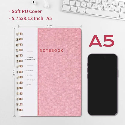 Spiral Notebook-5.75" x 8.125" College Ruled Journal - Image 2