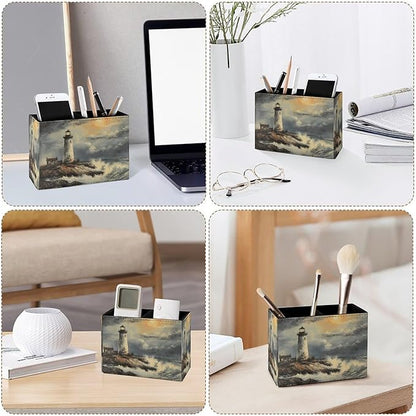 Famame Lighthouse Vintage Sea Pencil Holder - Image 4