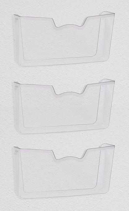 Simple Houseware Clear Single Pocket Wall Mount - Image 5