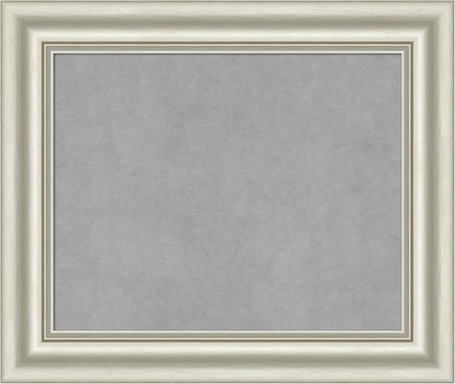 Amanti Art Silver Framed Magnetic Board 22x26 Small Vision Board by AmantiArt