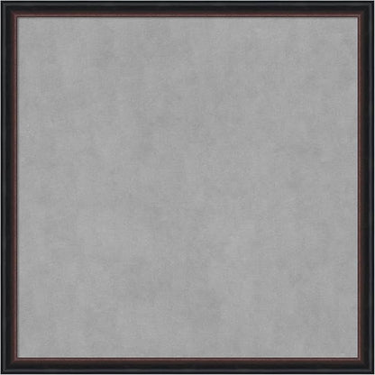 Amanti Art Black Framed Magnetic Board 26x26 Medium Vision Board by AmantiArt
