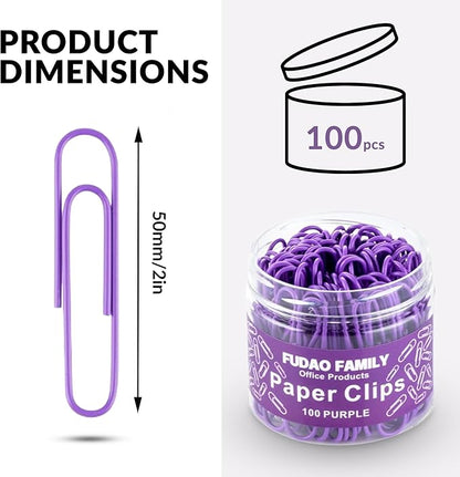 Jumbo Paper Clips, 2 Inch Large Paper Clip - Image 2