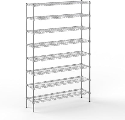 Regal Altair 14" Deep x 54" Wide x 86" Height Wire Shelving Kit | 8-Tier | NSF by Regal+Altair