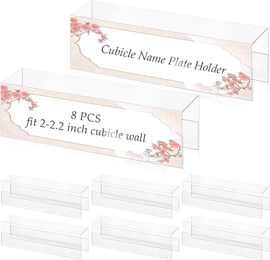 Cubicle Name Plate Holders Cubicle Name Plate Sign Holder Name Plate Bracket by SHIQIKEJIPTY