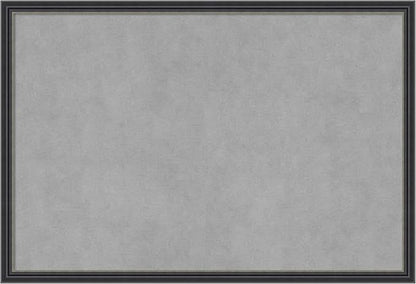 Amanti Art Black Framed Magnetic Board 17x25 Medium Vision Board by AmantiArt