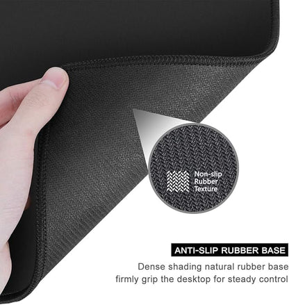 Auhoahsil Mouse Pad, 12 x 10 Inch Square Mousepad, 3mm Thick Rubber Mouse Mat - Image 5