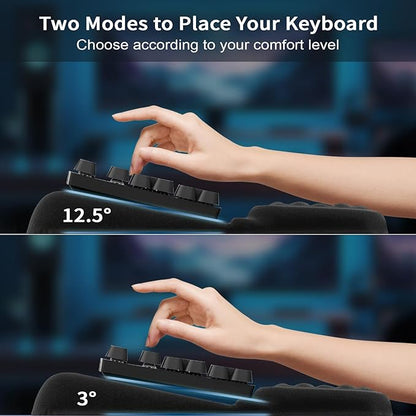 Starvortex Keyboard Stand with Wrist Rest, Ergonomic Keyboard Pad with Wrist - Image 3
