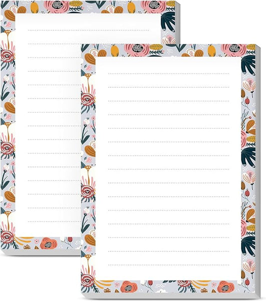 SXboxing Sticky Notes 4X6 Inches, 2 Pack Large Cute Self-Stick Pads, Bright by SXboxing