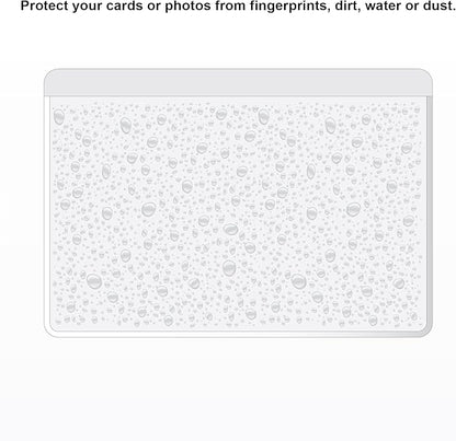 Clear Adhesive 4" x 6" Index Card Pockets - Image 5