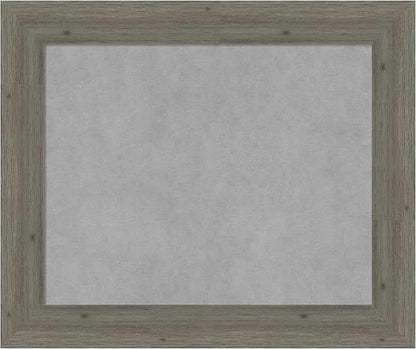 Amanti Art Grey Framed Magnetic Board 21x25 Small Vision Board by AmantiArt