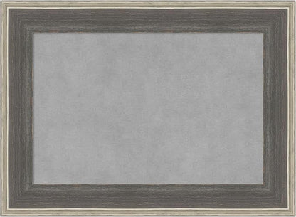 Amanti Art Grey Framed Magnetic Board 17x23 Small Vision Board by AmantiArt