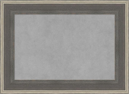 Amanti Art Grey Framed Magnetic Board 17x23 Small Vision Board by AmantiArt