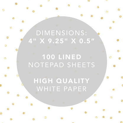 Graphique Magnetic Notepad, Religious – 100 Sheets, 4” x 9.25” x .5” – Front - Image 3