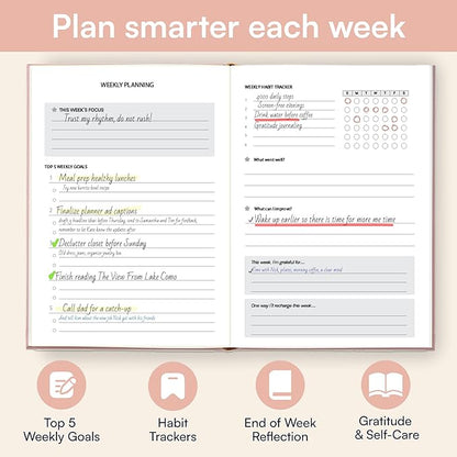 3-Month Productivity & Goal Planner 2026 - Image 4