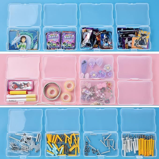 ALINK Photo Storage Box with Handle, Office Supplies - Image 5