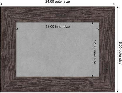 Amanti Art Black Framed Magnetic Board 18x24 Small Vision Board - Image 4