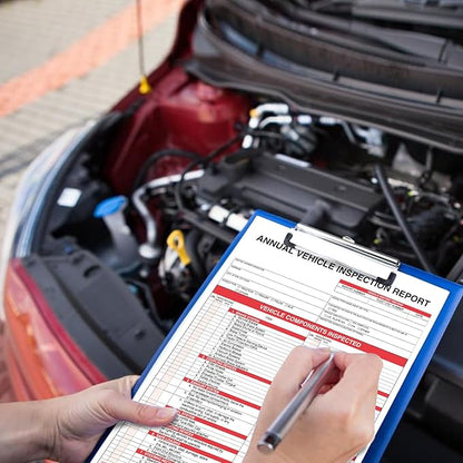 Annual Vehicle Inspection Report Form 25-pk 3-Ply Carbonless, 8.5" x 11.75" + - Image 6