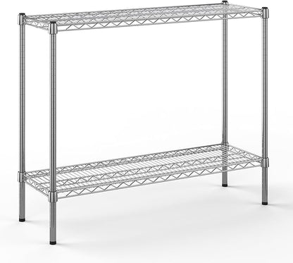 Regal Altair 14" Deep x 42" Wide x 34" Height Wire Shelving Kit | 2-Tier | NSF by Regal+Altair