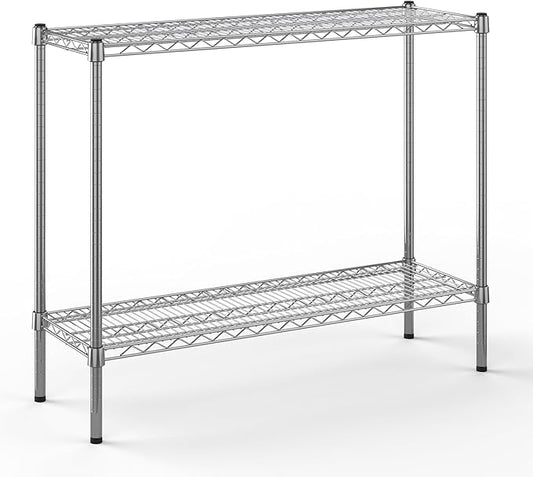 Regal Altair 14" Deep x 42" Wide x 34" Height Wire Shelving Kit | 2-Tier | NSF by Regal+Altair