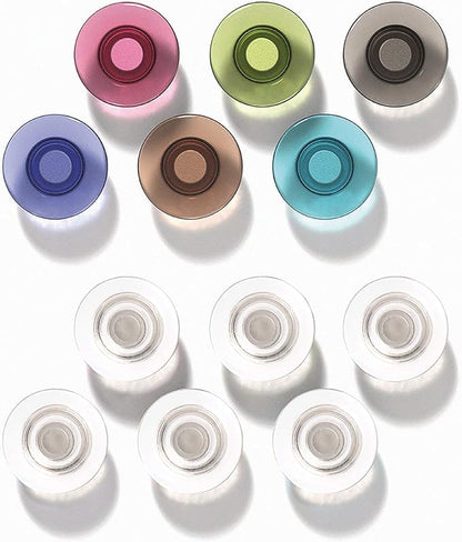 Quartet Strong Magnets, Glass Whiteboard, Dry Erase Board, 12 Pack by Quartet
