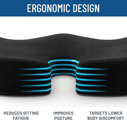 Everlasting Comfort Doctor Recommended Memory Foam Seat Cushion - Image 4