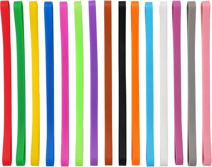 Rubber Bands Silicone 15 Pcs 5.5inch Elastic Bands - Image 4