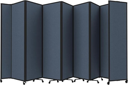 Versare Room Divider 360 Portable Wall Partition | Folding Panels | Large by VERSARE