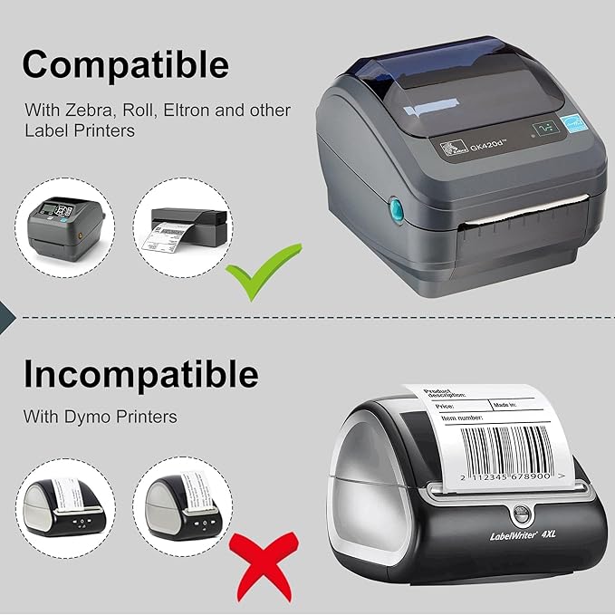 L LIKED 4x6 Direct Thermal Labels - Image 3