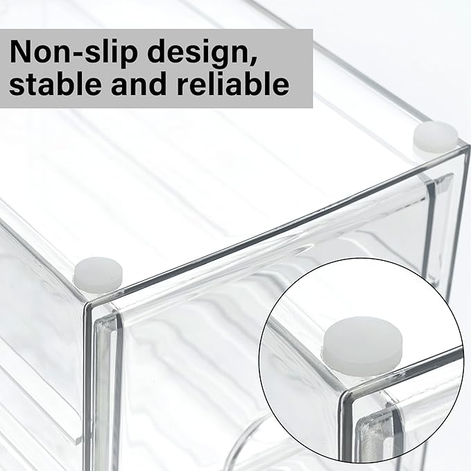 Prsildan Acrylic Drawer Makeup Organizer - Image 5