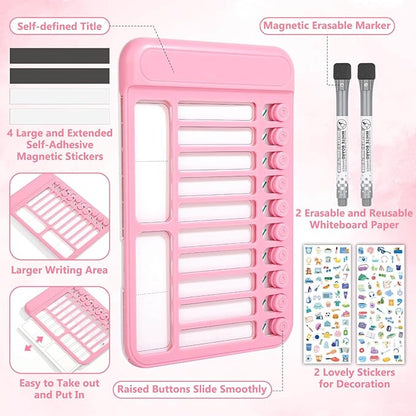 Audab 2Pcs Dry Erase Chore Chart - Image 3