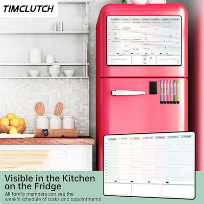 Magnetic Dry Erase Weekly Planner - Image 2