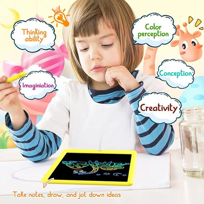 BUKEBU LCD Writing Tablet Doodle Board, Colorful Drawing Pad, Electronic - Image 4