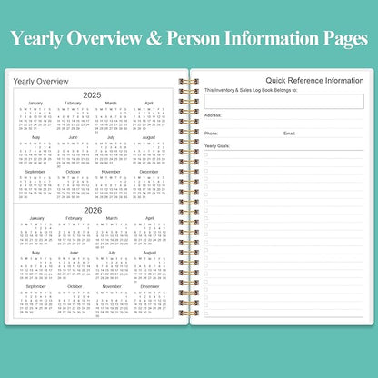 Inventory & Sales Log Book for Small Business – Inventory Ledger Book, - Image 4