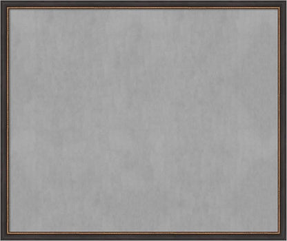 Amanti Art Black Framed Magnetic Board 43x51 Oversize Vision Board by AmantiArt