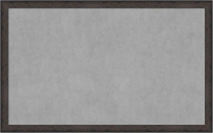 Amanti Art Black Framed Magnetic Board 27x43 Large Vision Board by AmantiArt
