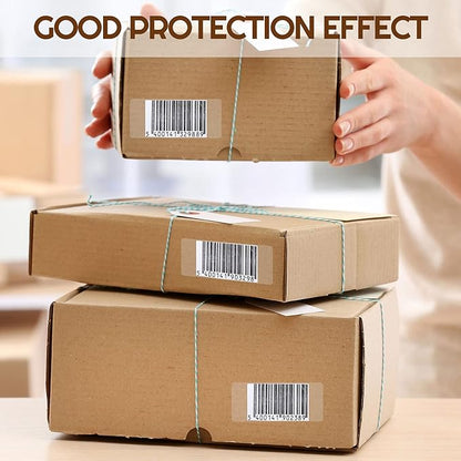Zonon 1000 Pcs Clear Labels Label Protector Clear Stickers Wafer Seals - Image 6