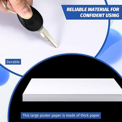 Gersoniel 100 Pcs Printer Paper 11 x 17 Inch Copy Paper 52 lb Glossy Paper - Image 4