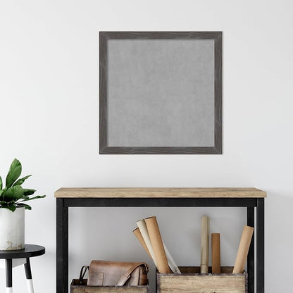 Amanti Art Grey Framed Magnetic Board 27x27 Medium Vision Board - Image 5