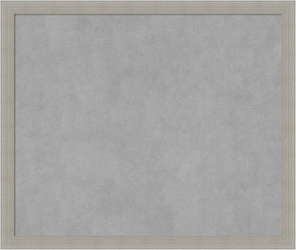 Amanti Art Grey Framed Magnetic Board 22x26 Medium Vision Board by AmantiArt