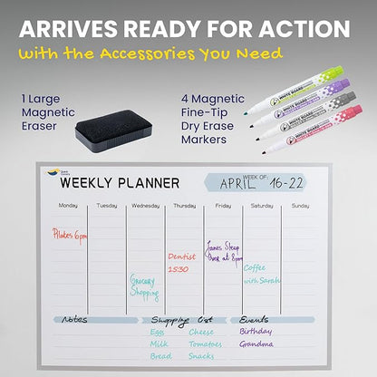 Magnetic Weekly Planner for Fridge - Image 8