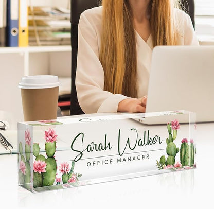 Custom Name Plate for Desk - Image 4